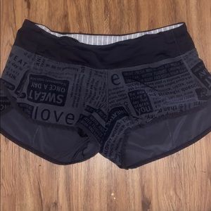 Lululemon speed up short 2.5”